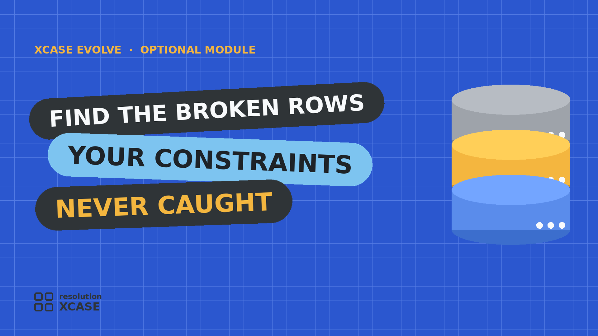 Data integrity checking with generated SQL and in-place correction